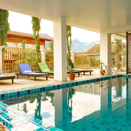 Vang Vieng Topview Hotel Extérieur photo