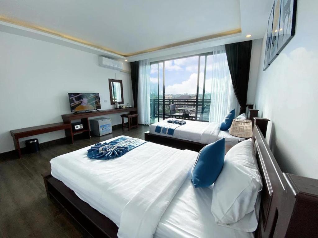 Vang Vieng Topview Hotel Extérieur photo