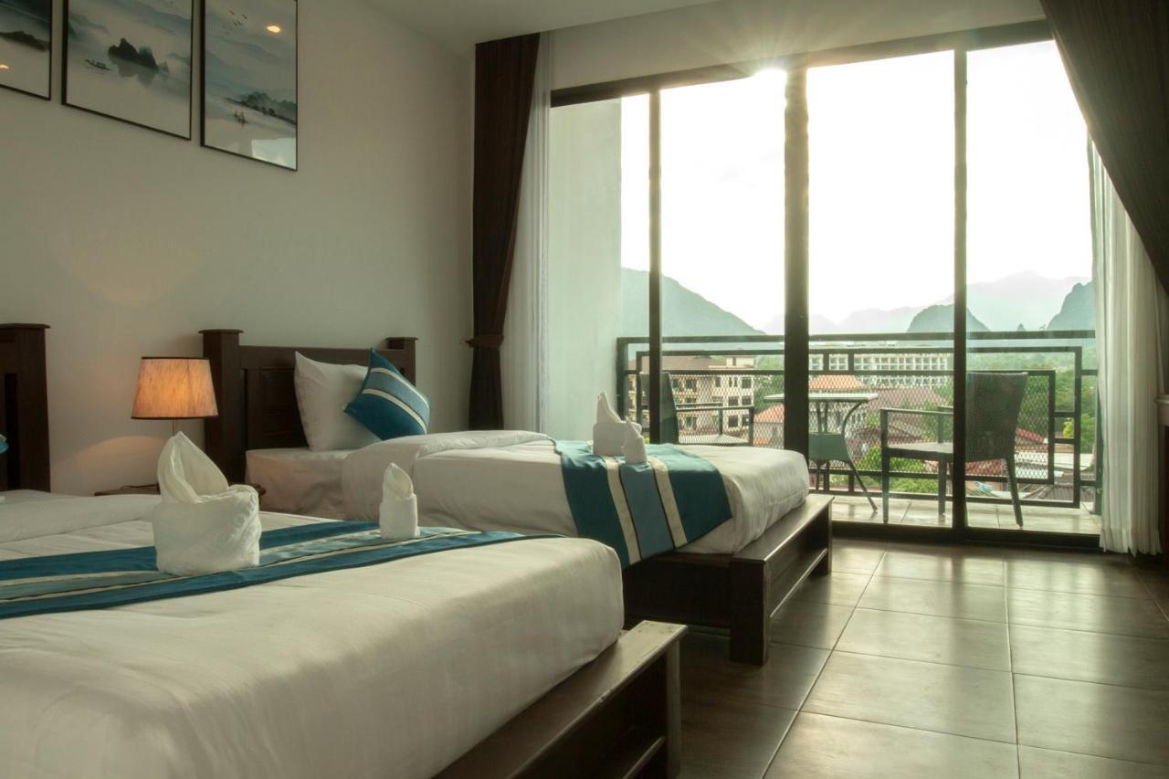 Vang Vieng Topview Hotel Extérieur photo